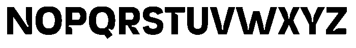 Trapink Heavy Font UPPERCASE