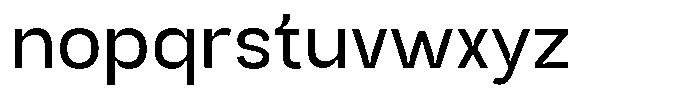 Trapink Regular Font LOWERCASE