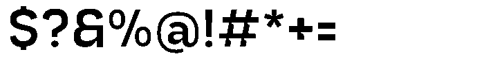 Trapink Semi Bold Font OTHER CHARS