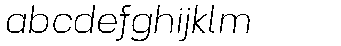 Trapink Thin Italic FONT