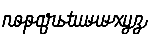 Travel Growth Duo Travel Growth Script Italic Font LOWERCASE