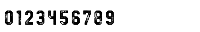 Treadstone Bold Grunge Font OTHER CHARS
