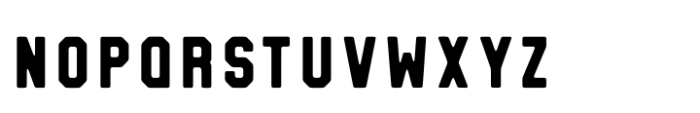 Treadstone Bold Rounded Font UPPERCASE
