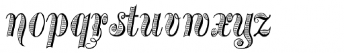 Treasury Platinum Alt Font LOWERCASE