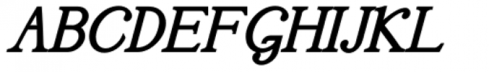 Treatise Bold Italic Font UPPERCASE