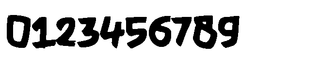 Trebold Font OTHER CHARS