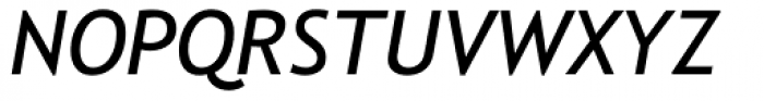 Trebuchet MS Italic Font UPPERCASE