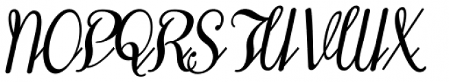 Treehouse Oblique Font UPPERCASE