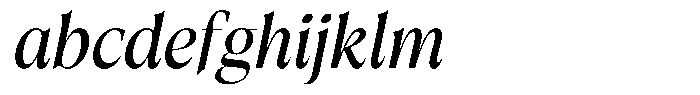 Trefally Serif Condensed Italic FONT