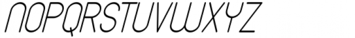 Trellacote Italic Font UPPERCASE