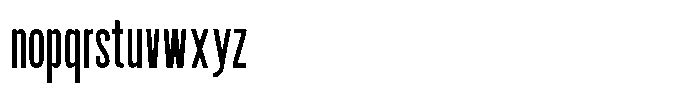 Tremanor Font LOWERCASE