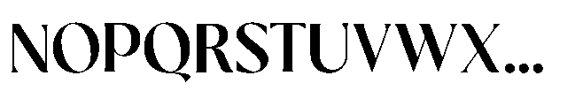 Tremella Bold Font UPPERCASE