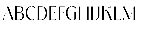 Tremella Display Font UPPERCASE