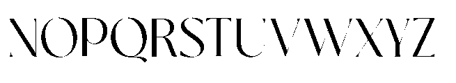 Tremella Display Font UPPERCASE
