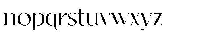 Tremella Display Font LOWERCASE
