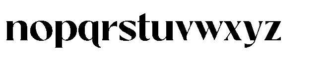 Tremella Extra Bold Font LOWERCASE