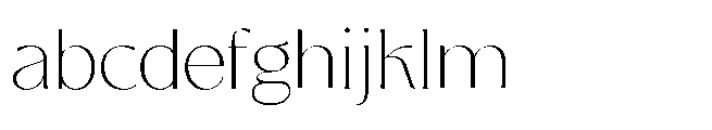 Tremella Extra Light FONT