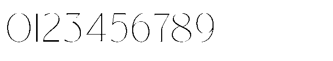Tremella Thin Display Font OTHER CHARS
