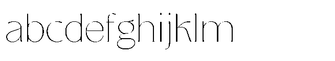 Tremella Thin FONT