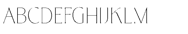 Tremella Variable Regular Font UPPERCASE
