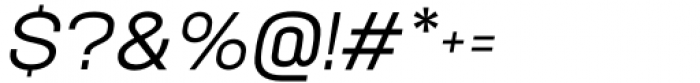 Tremendo Square Regular Italic Font OTHER CHARS