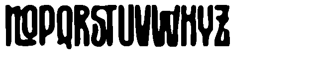 Tremos Blur Font UPPERCASE