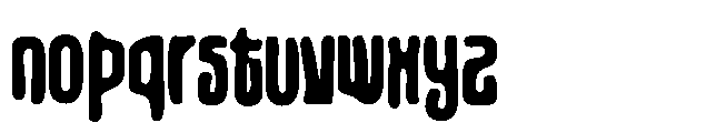 Tremos Blur Font LOWERCASE