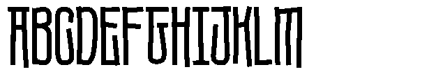 Tremos Light Font UPPERCASE