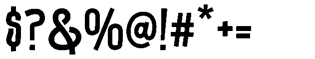 Tremos Regular Font OTHER CHARS