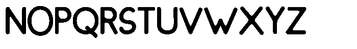 Trend Botuna sans Trend Botuna Sans Regular Font LOWERCASE