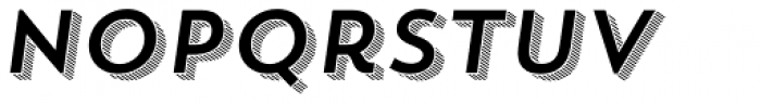 Trend Sans Four Italic Font LOWERCASE