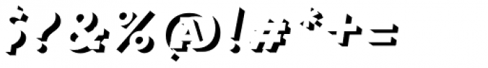 Trend Slab Two Italic Font OTHER CHARS