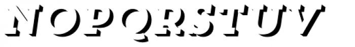 Trend Slab Two Italic Font LOWERCASE