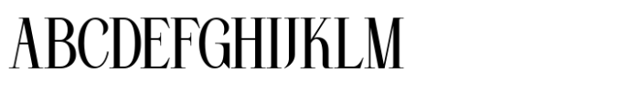 Trendsetter Prestige Serif Font UPPERCASE