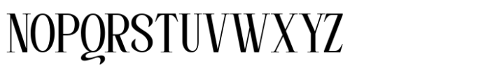 Trendsetter Prestige Serif Font UPPERCASE