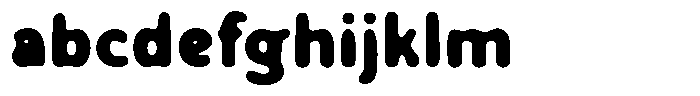 Trescho Blur Regular FONT