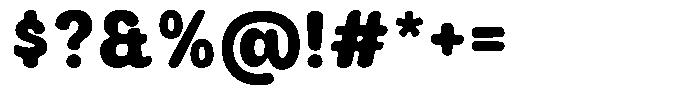 Trescho Regular Font OTHER CHARS