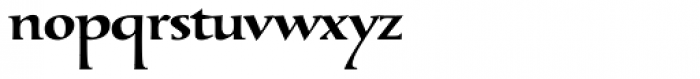 Tresillian Roman Medium Font LOWERCASE