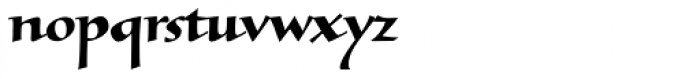 Tresillian Script Std Bold Font LOWERCASE