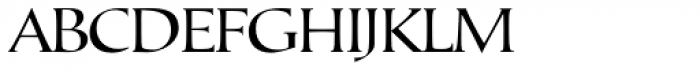Tresillian Script Std Light Font UPPERCASE