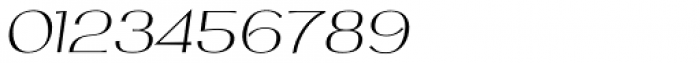 Tresor Italic 400 Font OTHER CHARS