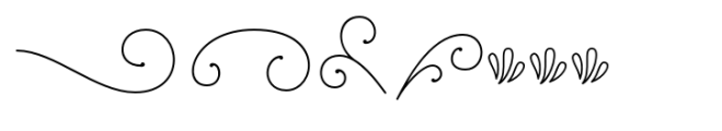 Trevoire Joaquin Ornament Font UPPERCASE