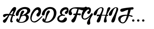 Trevon Font UPPERCASE