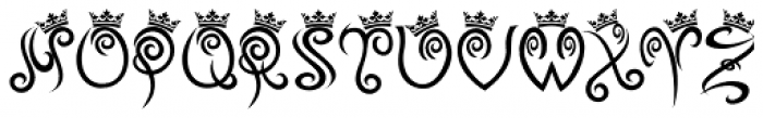 Tribal King Alt Font UPPERCASE