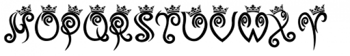 Tribal King Bold Alt Font UPPERCASE