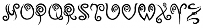 Tribal King Font UPPERCASE