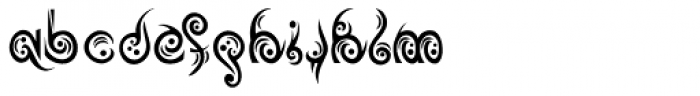 Tribaltypo Font LOWERCASE
