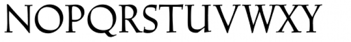 Tribunus SG Roman Font UPPERCASE