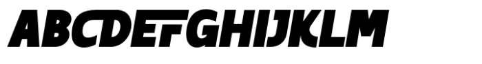 Trick SS Bold Italic Font UPPERCASE