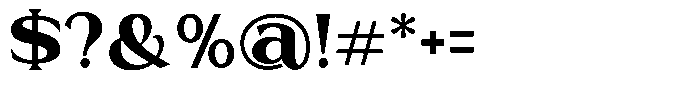Trickstar Black Font OTHER CHARS